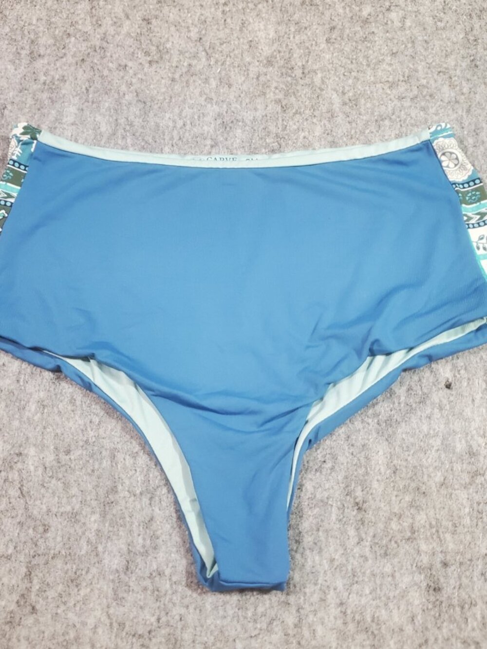 Carve Designs Sabelle Swim Bottoms, Women's Size S, Ocean NWOT L120831